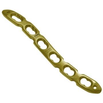 Ключична передня пластина, права, комбіновані отвори, з кутовою стабільністю, титан